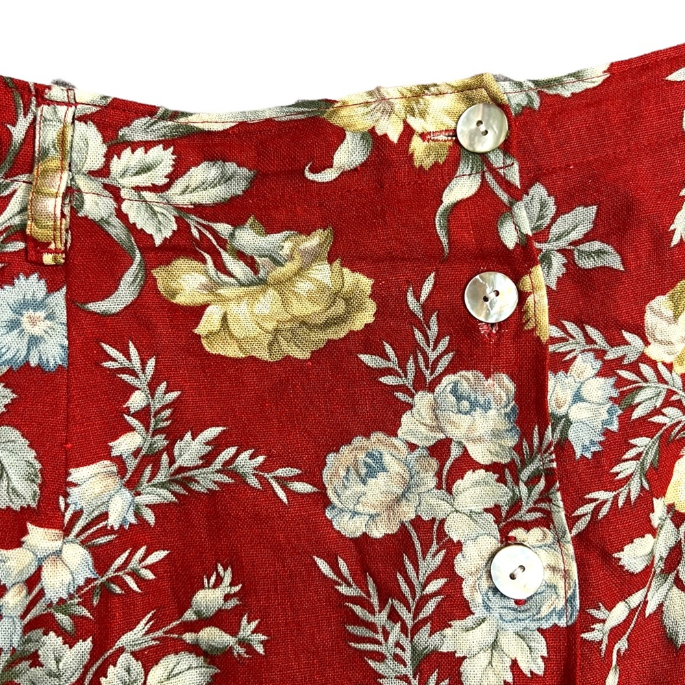orvis linen midi skirt size 14 - Picture 4 of 6